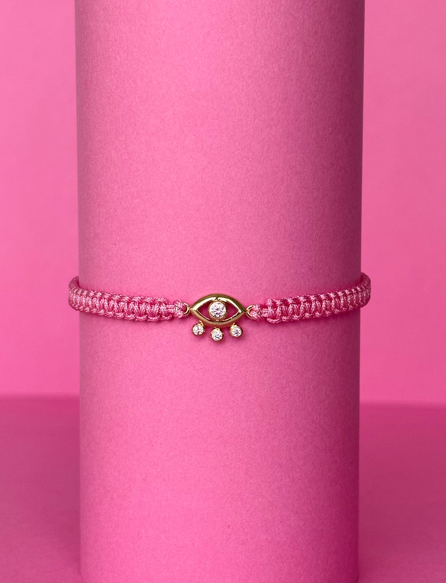 Mati Bracelet in Pink – 14K Fine Gold Jewelry